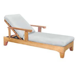 Chaise Lounger with Arms