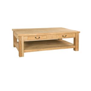 39” X 59” Estates Reclaimed Rectangular Coffee Table with Drawers