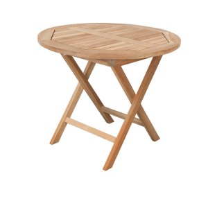 35" Round Folding Dining Table