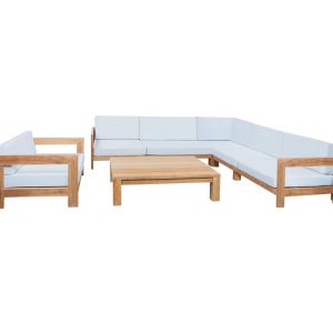 Oversize Deep Seating Spartan Sectional Set 481